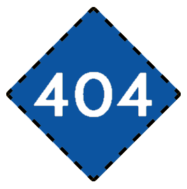 404 blue white